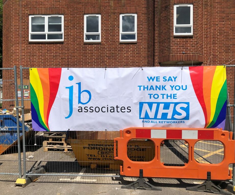 JB Associates thanks the NHS 2020