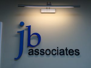 JBA wall logo